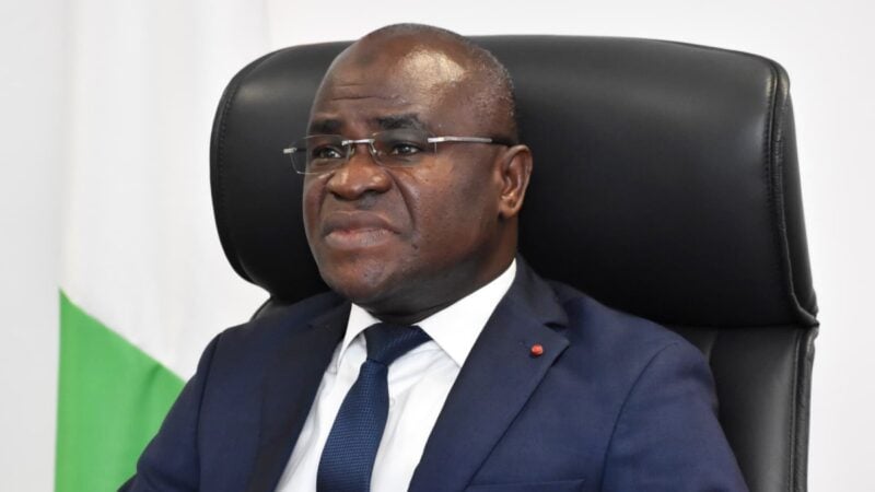 Kalil Konaté, ministre du Commerce, après la baisse du prix du chinchard en Côte d'Ivoire