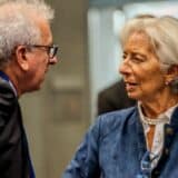 Lagarde quitte la BCE : Christine Lagarde lors d'une réunion de l'Eurogroupe