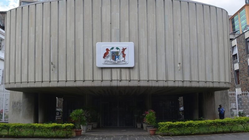Responsabilité pénale à Maurice : le bâtiment de l'Assemblée nationale à Port-Louis