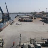 MFDC Ziguinchor : le port de Ziguinchor, en Casamance