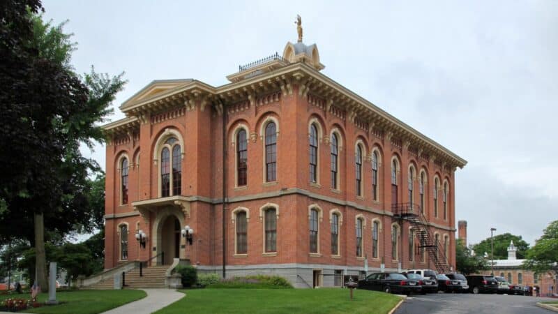 Affaire Modou Ngom : palais de justice du comté de Delaware, dans l'Ohio