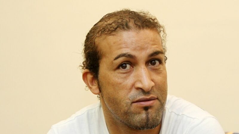 Mustapha Hadji, ancien international marocain, lors d'un entretien