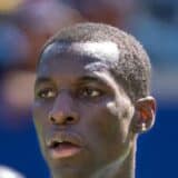 Nicolas Jackson, attaquant sénégalais d'Aston Villa, auteur d'un doublé contre Manchester City