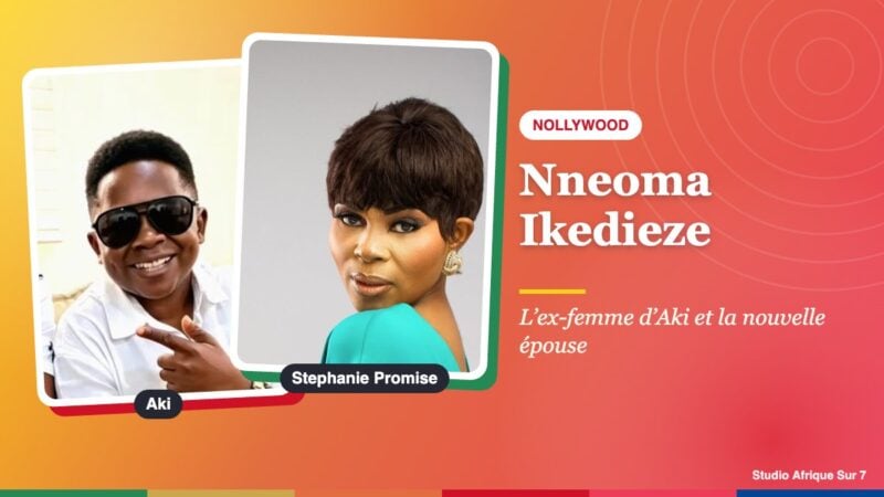 Chinedu Ikedieze « Aki » et sa femme Stephanie Promise, après son divorce avec Nneoma Ikedieze (Nneoma Nwaijah)