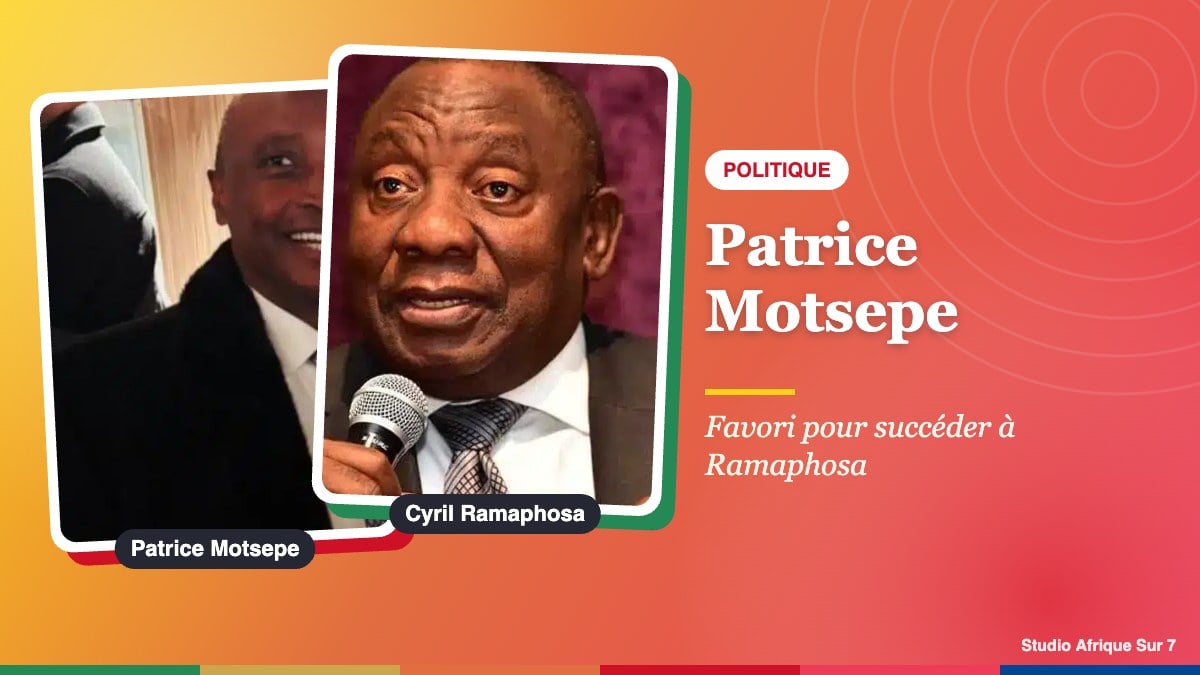 Patrice Motsepe, président de la CAF, et Cyril Ramaphosa, président sud-africain : Motsepe favori pour la succession à la tête de l'ANC