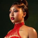 Regina Daniels, actrice nigériane, lors de la séance photo de ses 25 ans
