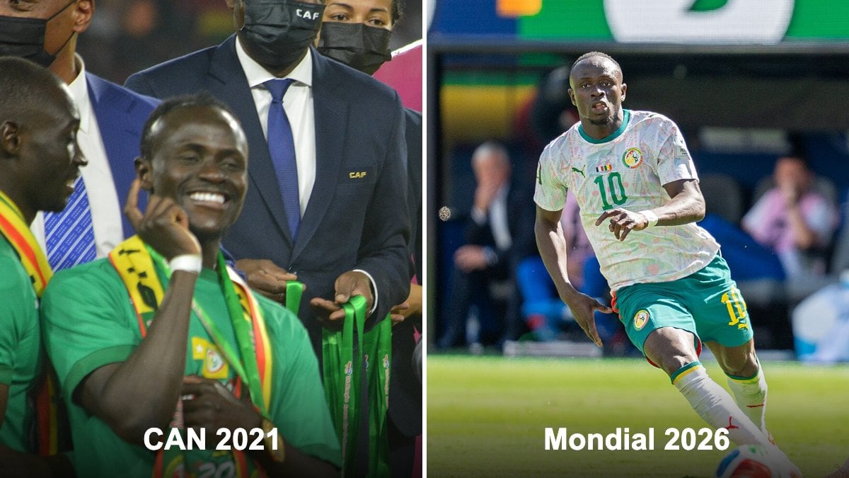 Sadio Mané médaillé à la CAN 2021 et en match au Mondial 2026