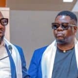 Décès de Siro : Yodé et Siro, le duo zouglou ivoirien, lors d'une cérémonie à Abidjan