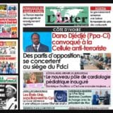 Titrologie du 10 octobre 2026 : montage des unes de L’Inter, Fraternité Matin, Le Temps, Soir Info et Le Matin