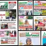 Titrologie du 17 octobre 2026 : montage des unes de L'Inter, Fraternité Matin, Soir Info, Le Matin et L'Avenir