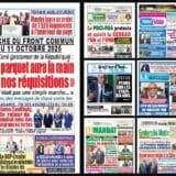 Titrologie du 19 octobre 2026 : montage des unes du Matin, du Nouveau Réveil, de Notre Voie, de Dernière Heure et du Mandat