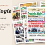 Titrologie du 1er octobre 2026 : montage des unes de Fraternité Matin, Le Nouveau Réveil, Le Patriote, L'Inter et Notre Voie