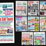 Titrologie du 27 octobre 2026 : montage des unes de Fraternité Matin, Le Nouveau Réveil, L'Intelligent d'Abidjan, La Voie originale et L'Inter