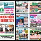 Titrologie du 29 octobre 2026 : montage des unes de Fraternité Matin, L'Inter, Le Mandat, Le Nouveau Réveil et Notre Voie