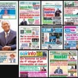 Titrologie du 30 octobre 2026 : montage des unes du Patriote, de Fraternité Matin, du Nouveau Réveil, de Notre Voie et de Dernière Heure