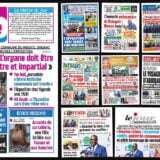 Titrologie du 6 octobre 2026 : montage des unes de Notre Voie, Le Quotidien d'Abidjan, Le Nouveau Réveil, L'Expression et Fraternité Matin