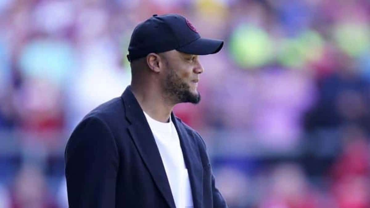Vincent Kompany, entraîneur du Bayern Munich, hospitalisé après un malaise à l'entraînement