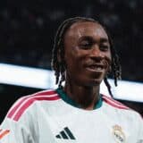 Yan Diomandé, buteur et passeur décisif lors de Real Madrid - Séville au Bernabéu